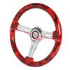Spec-D Tuning 350Mm Water Tsf Wooden Steering Wheel, SW-1432-HSDKL SW-1432-HSDKL